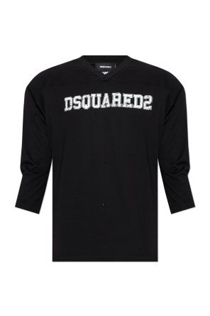 Black T-shirt with logo Dsquared2 - Vitkac AS
